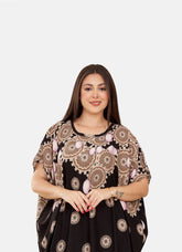 S4008 جلابية نص كم